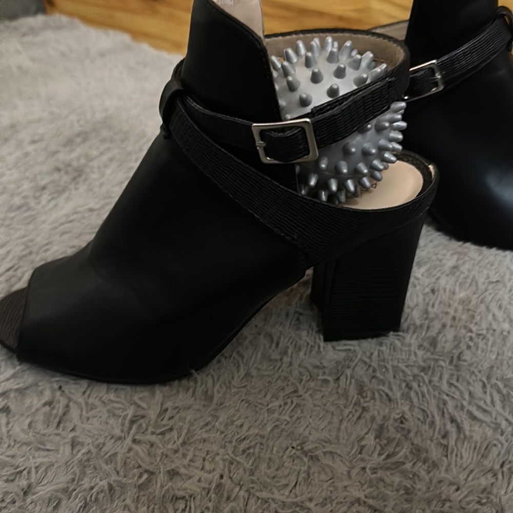 Open Toe Block Heels - image 4